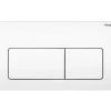 Plaque de commande WC double touche Visign for Style 5 - Blanc alpin VIEGA