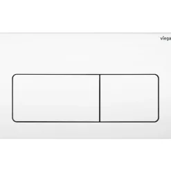 Plaque de commande WC double touche Visign for Style 5 - Blanc alpin VIEGA