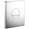 Plaque de commande WC double volume avec robinet temporisé Tempoflux 3 DELABIE