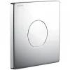 Plaque de commande WC simple volume avec robinet temporisé Tempoflux 3 DELABIE