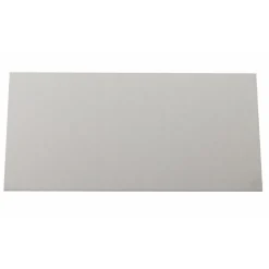 Plaque de propreté inox adhésive rectangulaire DUVAL