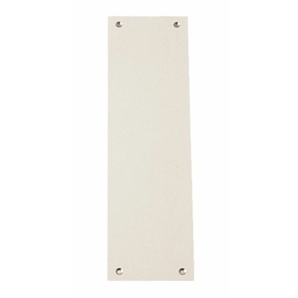Plaque de propreté inox - 60 x 220 mm DUVAL