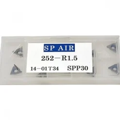 Plaquettes carbure arrondies de rechange pour SP-7252F - par 10 VESSEL