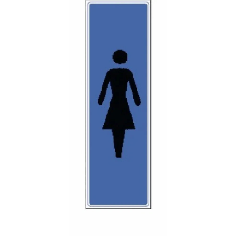 Plaquette signalétique en plexiglass - 170 x 40 mm NOVAP