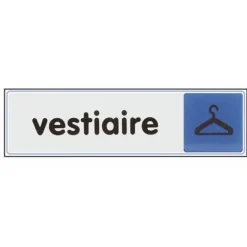 Plaquette signalétique en plexiglass - 170 x 40 mm NOVAP