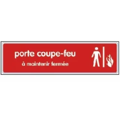 Plaquette signalétique en plexiglass - 170 x 40 mm NOVAP