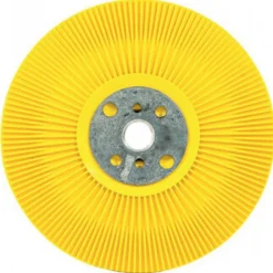 Plateau support pour disques fibres Razorstar® ventilé - jaune - Ø125mm NORTON