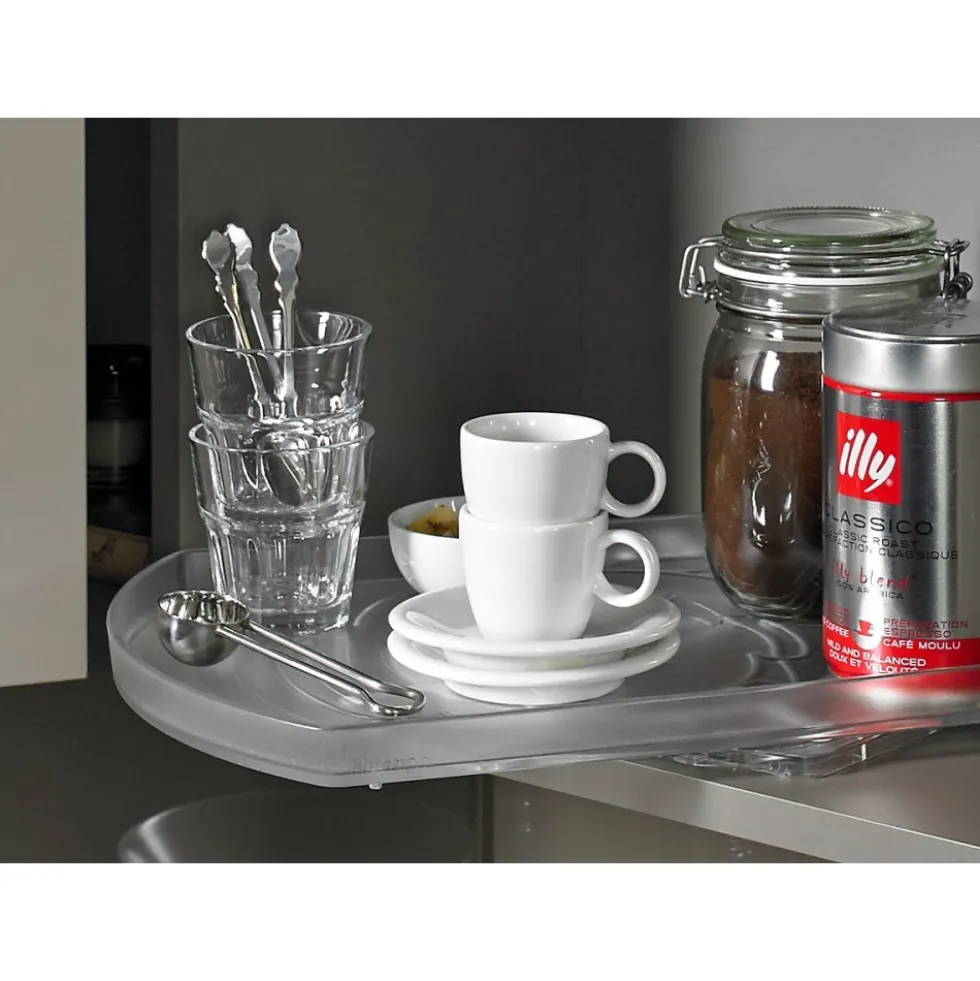 Plateau tournant ComfortSpin pour meubles ou réfrigérateur - 285x425mm HETTICH