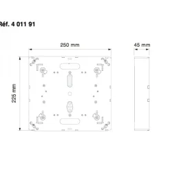 Platine pour disjoncteur de branchement seul LEGRAND