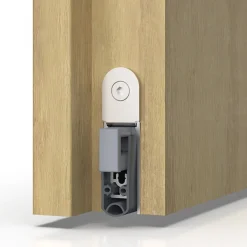 Plinthe automatique type WS pour porte battante d'intérieur en bois ATHMER