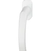 Poignée de fenêtre FG30 simple et à bouton - finition blanc ABUS