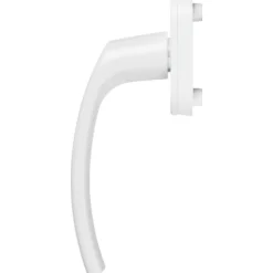 Poignée de fenêtre FG30 simple et à bouton - finition blanc ABUS