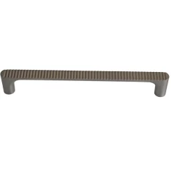 Poignée de meuble zamak Boho - entraxe 160 mm - finition nickelé satiné METAKOR