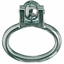 Poignée de porte - boucle double - zamak chromé VACHETTE