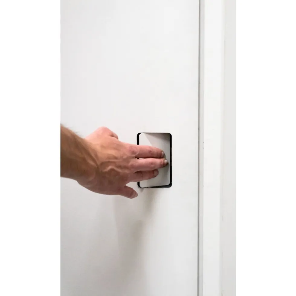 Poignée de porte intérieure invisible S-Handle - anodisé ARGENTA