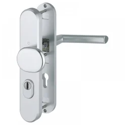 Poignée de porte palière de sécurité Stockholm -protecteur de cylindre HOPPE
