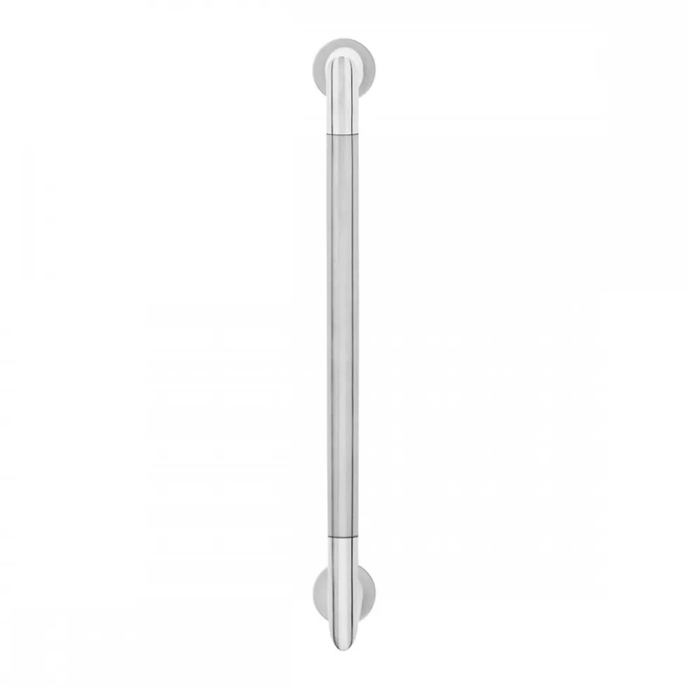 Poignée de tirage droite en inox Verona ES37 pour porte battante KARCHER DESIGN