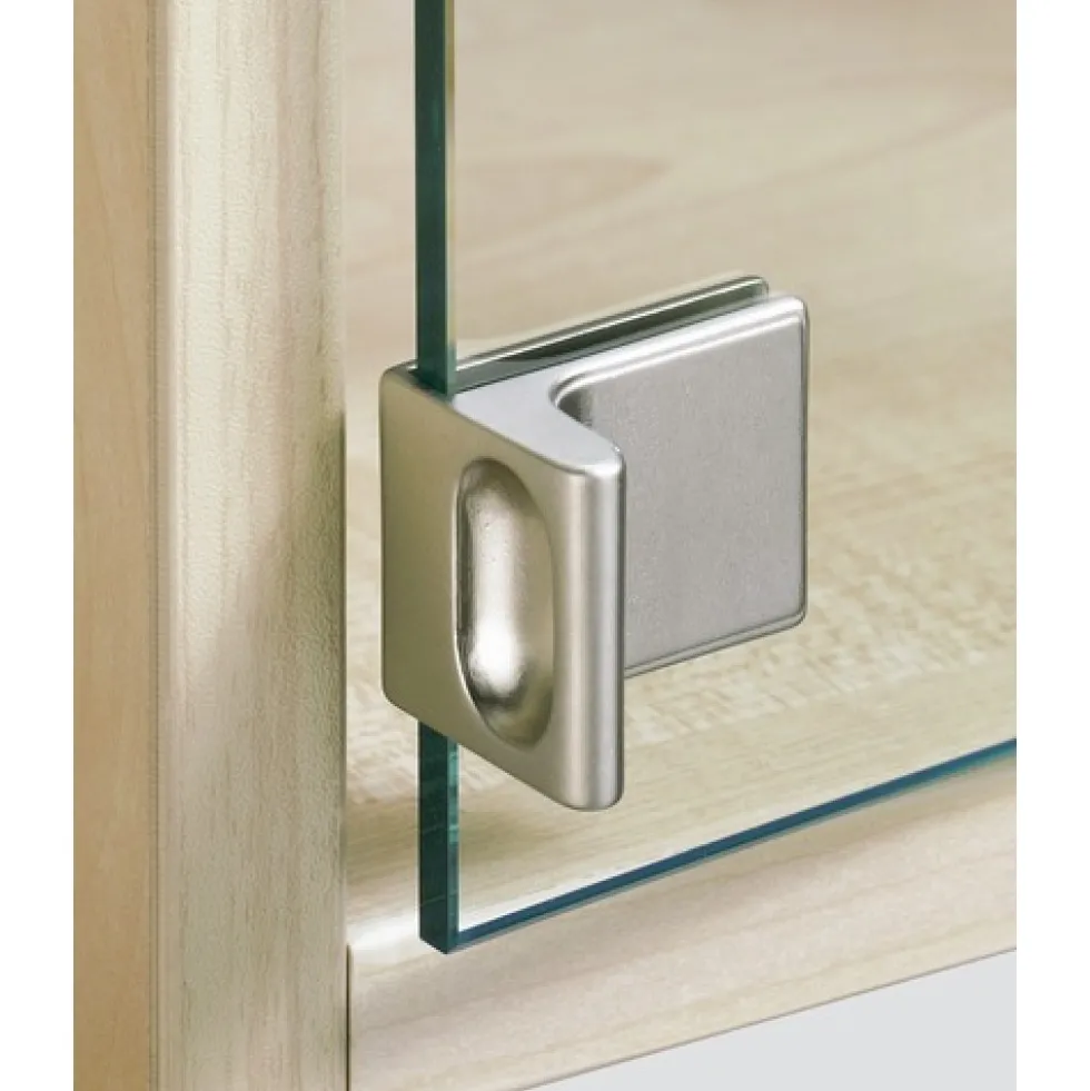 Poignée de vitrine pour portes en verre HETTICH