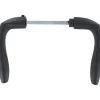 Poignée double - pour serrure en applique Freelox - noire - 777 JPM