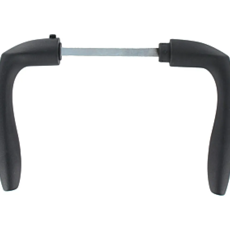 Poignée double - pour serrure en applique Freelox - noire - 777 JPM