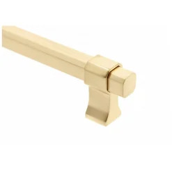 Poignées de meuble Imperial en doré - entraxe 192 mm - longueur 226 mm SYNERCIA