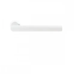 Poignées de porte sur mini-rosace ronde série ER 28M Rhodos - blanc KARCHER DESIGN