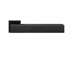 Poignées de porte sur mini-rosaces carrées ER 46QM Seattle - noir mat KARCHER DESIGN