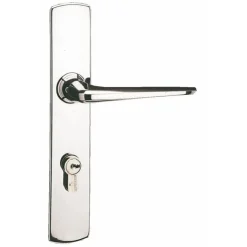 Poignées de porte sur plaques - rénovation - entraxe 72 mm - Riv Bloc VACHETTE