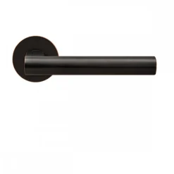 Poignées de porte sur rosaces affleurantes EPL 45 Madeira - bronze antique KARCHER DESIGN