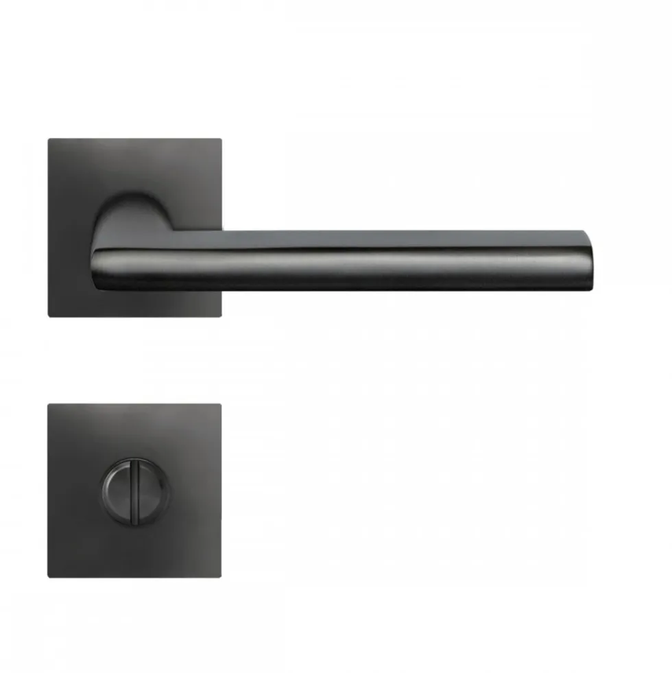 Poignées de porte sur rosaces carrées affleurantes - EPL 54Q Montana KARCHER DESIGN