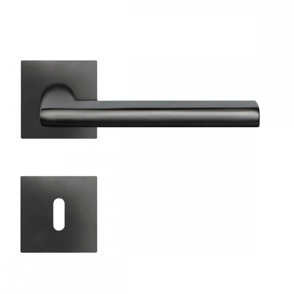 Poignées de porte sur rosaces carrées affleurantes - EPL 54Q Montana KARCHER DESIGN