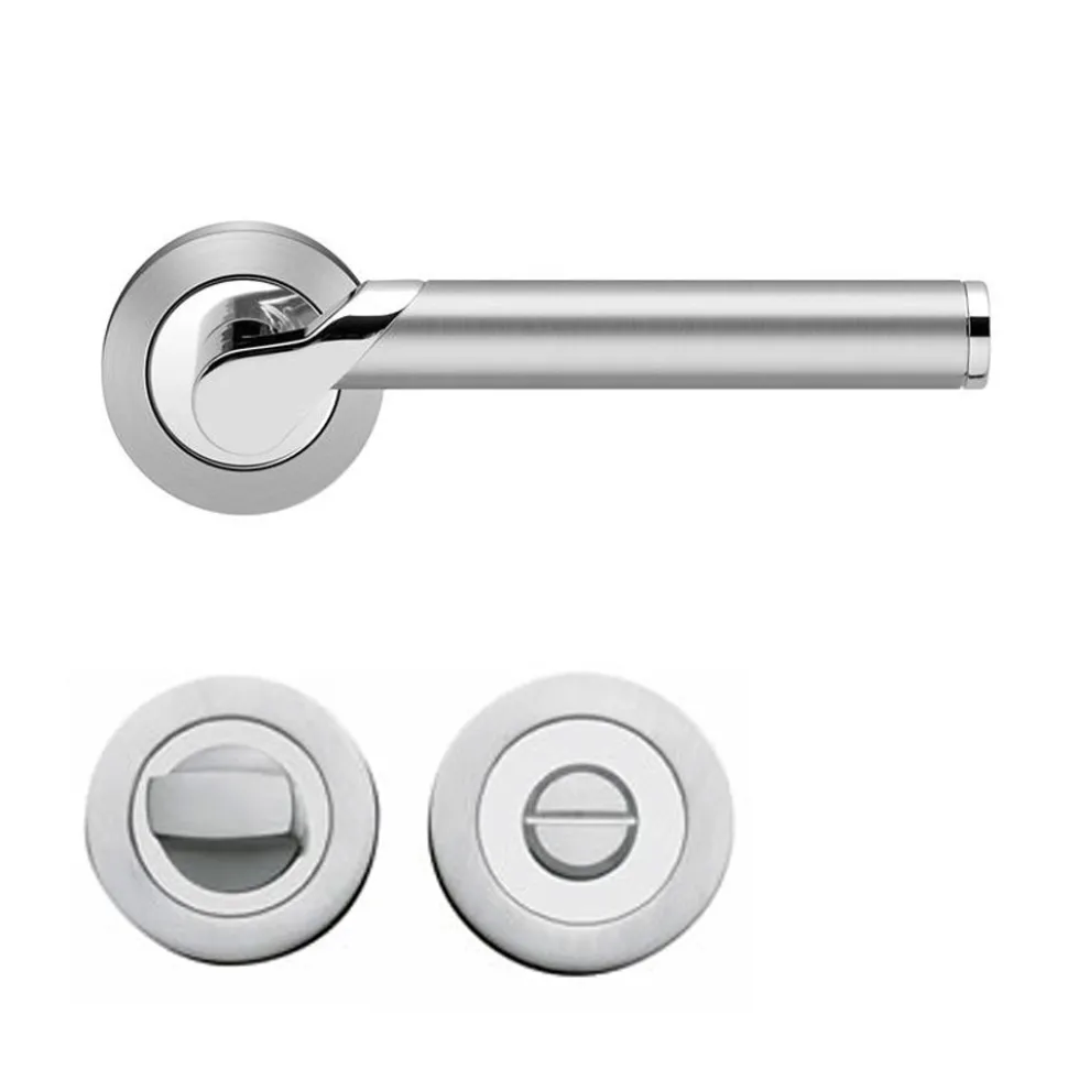 Poignées de porte sur rosaces - inox - Starlight ER 38 KARCHER DESIGN