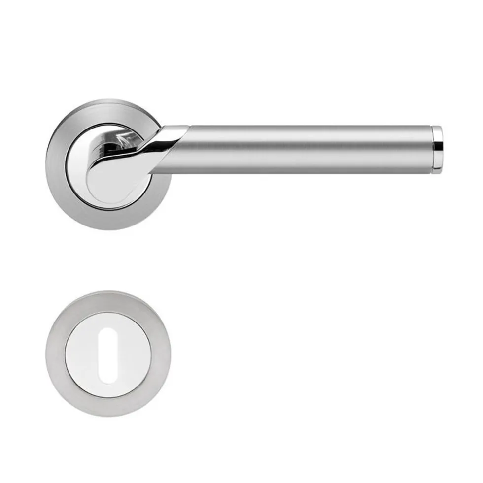Poignées de porte sur rosaces - inox - Starlight ER 38 KARCHER DESIGN