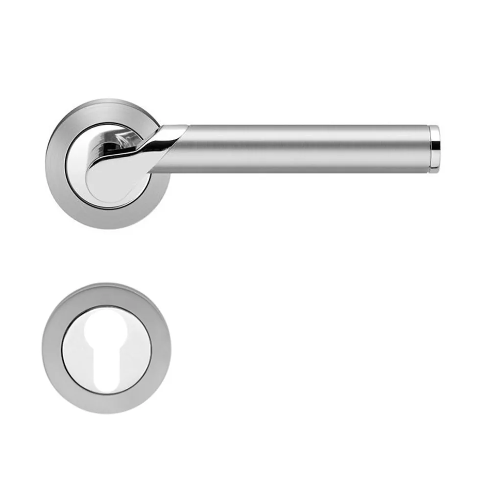 Poignées de porte sur rosaces - inox - Starlight ER 38 KARCHER DESIGN