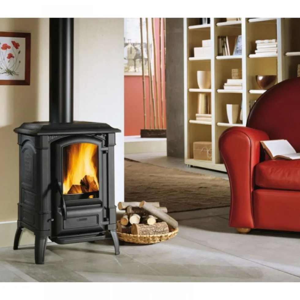 Poêle à bois en fonte émaillée 6,5 kW - Giulietta.165 LA NORDICA EXTRAFLAME