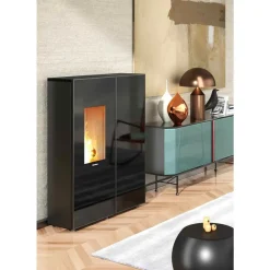 Poêle à granulés 10kW étanche canalisé à sortie concentrique - Sharon Plus CX LA NORDICA EXTRAFLAME