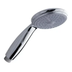 Pommeau de douche 1 jet chromé picots anticalcaires diamètre 100 mm PRESTO