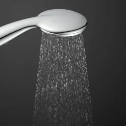 Pommeau de douche 4 jets - chromé - AQUA2SAVE SCHÜTTE