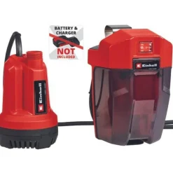 Pompe d’évacuation eaux claires sans fil - GE-SP 18 Li-Solo - Power X-Change EINHELL