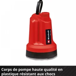 Pompe d'évacuation pour eaux claires - GE-SP 18 LL Li-Solo - Power X-Change EINHELL