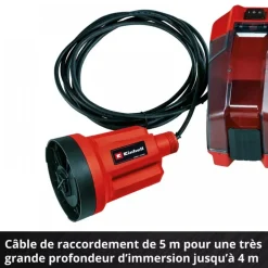 Pompe d'évacuation pour eaux claires - GE-SP 18 LL Li-Solo - Power X-Change EINHELL