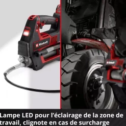 Pompe à graisse Pro TP-GR 18/690 Li - Solo - Power X-Change EINHELL PROFESSIONAL