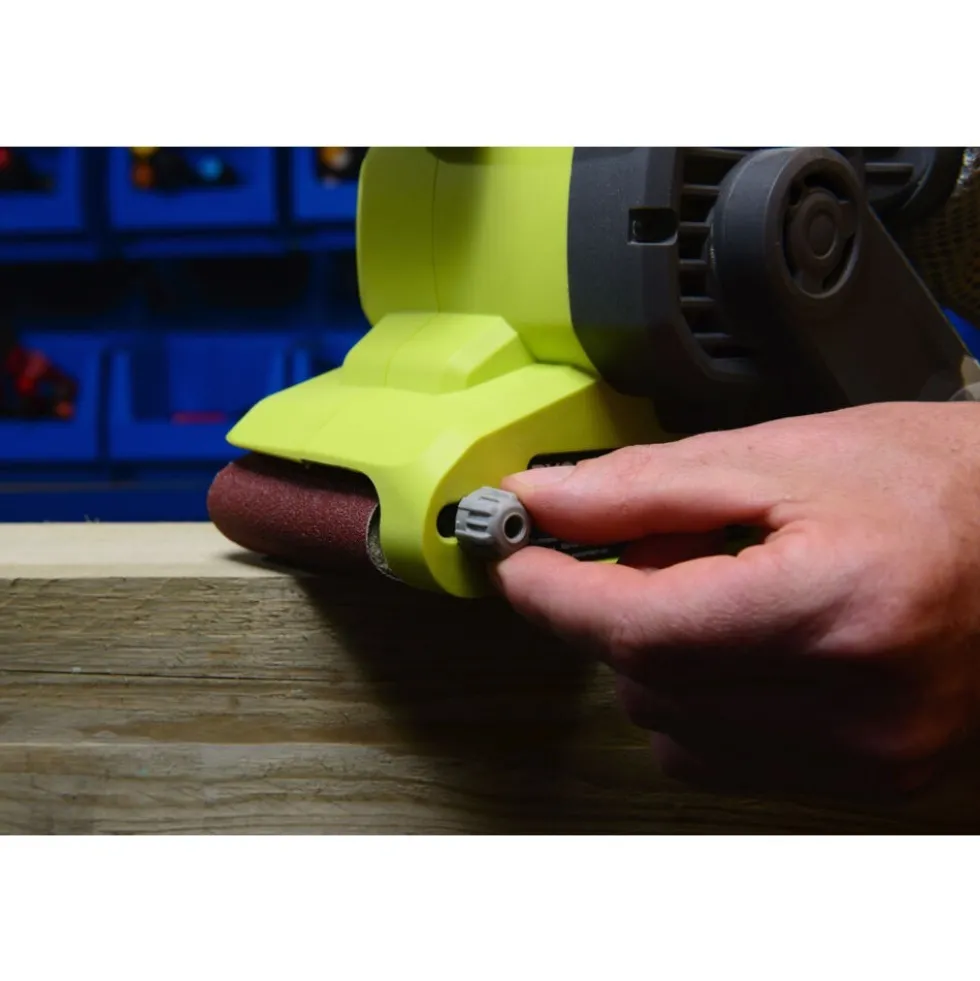 Ponceuse à bande filaire 800W - bande 76x457mm - RBS800 RYOBI