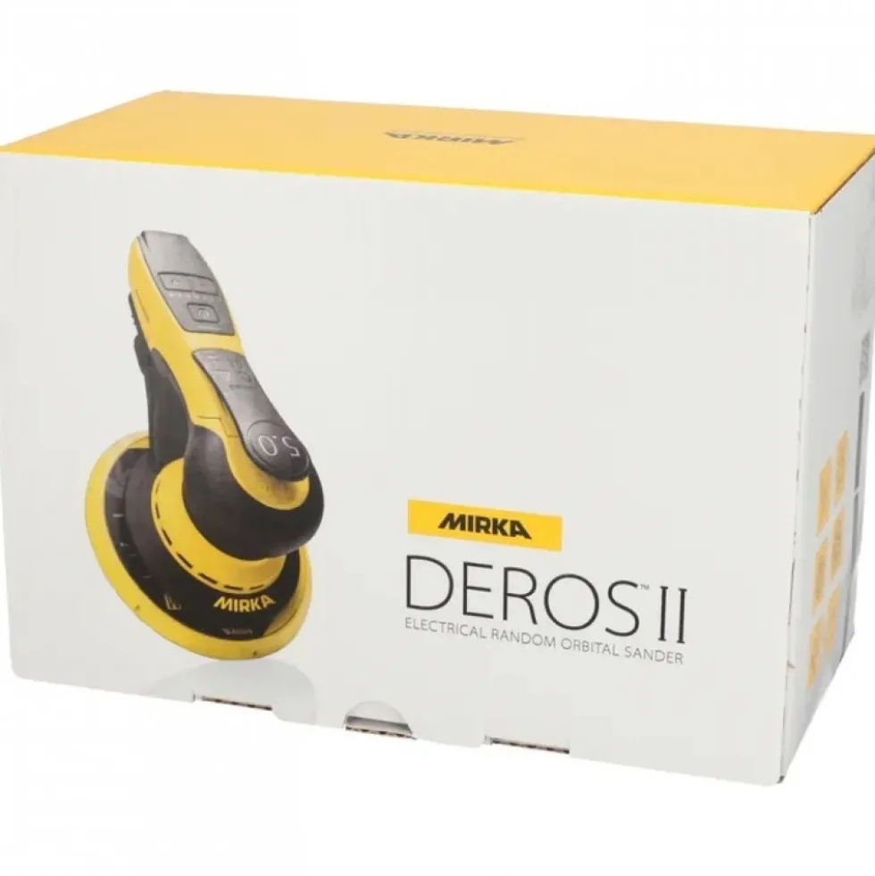 Ponceuse orbitale DEROS II 680 CV - Ø150 mm - amplitude 8 mm MIRKA