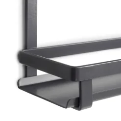 Porte-bocaux à épices Titane en acier - gris anthracite EMUCA