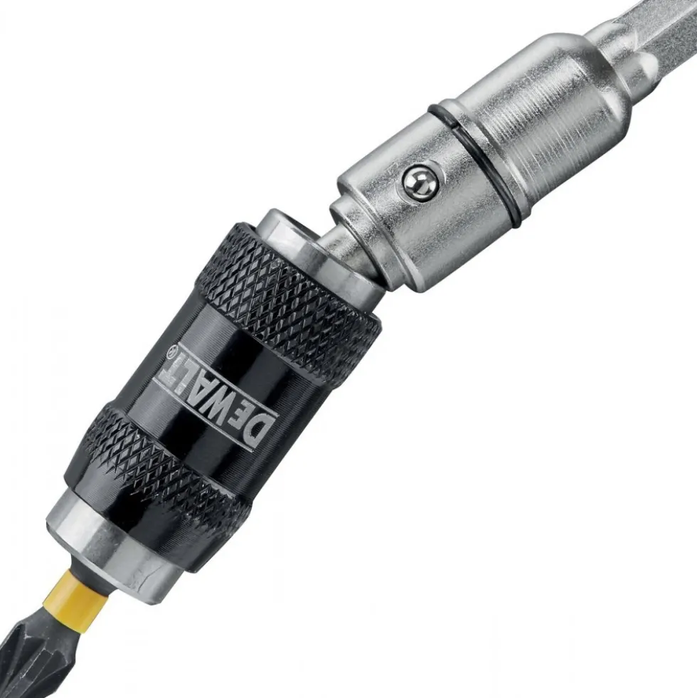 Porte-embouts pivotant à 20° avec un embout PZ2 DEWALT