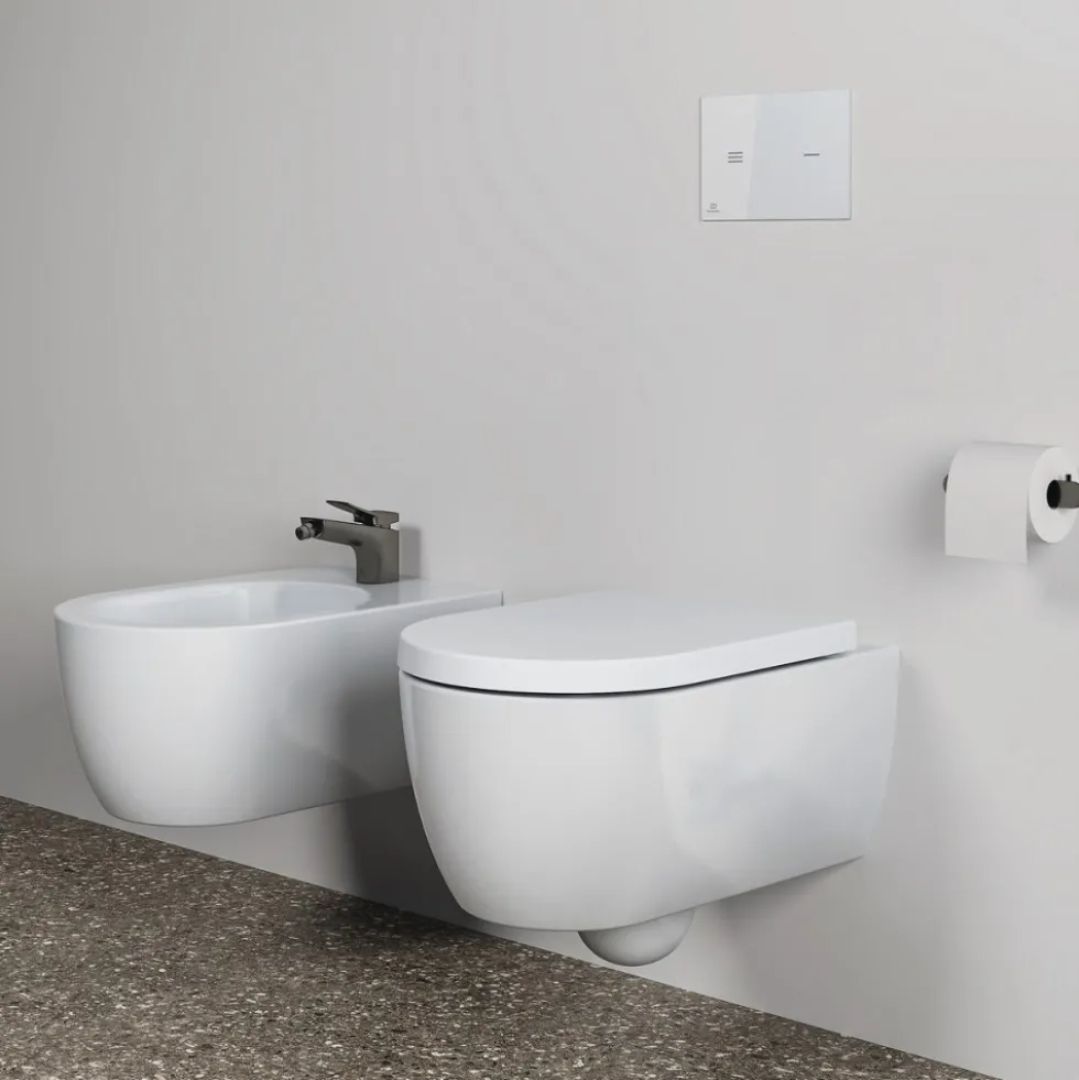 Porte-rouleau papier toilette - support mural - Conca IDEAL STANDARD