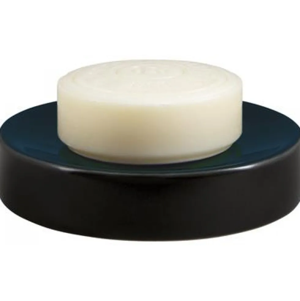 Porte savon - noir brillant - en grès - Jaro SPIRELLA