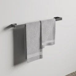 Porte-serviettes mural - 1 barre - carré - Conca IDEAL STANDARD