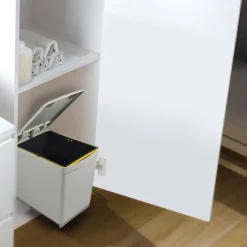 Poubelle de tri sélectif - couvercle automatique - 1 bac de 16 litres EMUCA